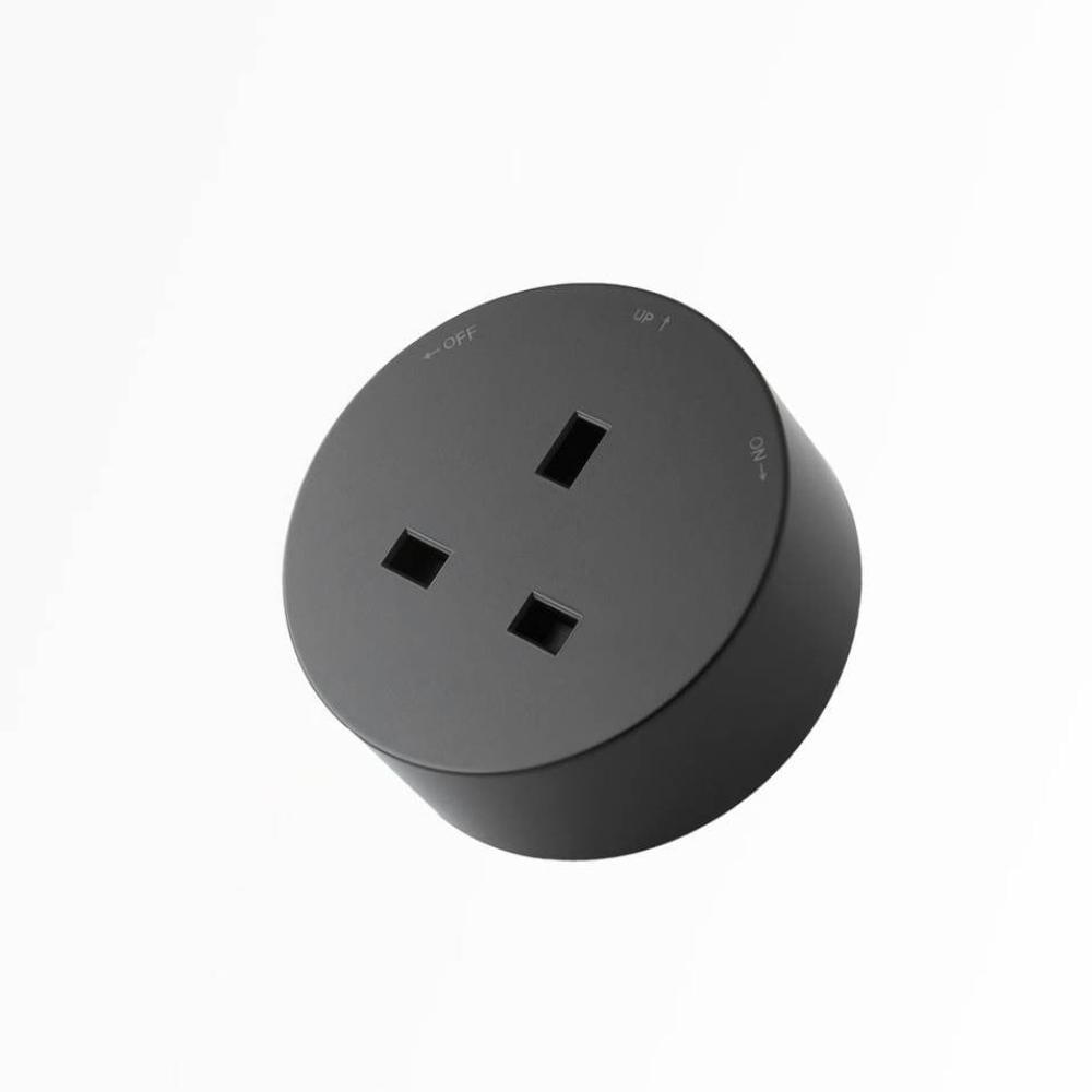 13A Unswitched Socket Black