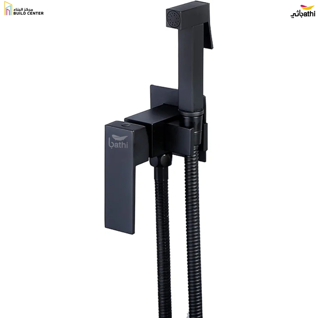 80791 Shattaf Mixer Concealed - Matt Black- 7 Years