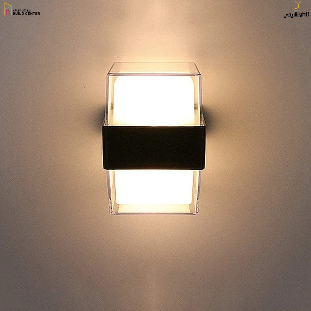 OUTDOOR LAMP 2*5W BLACK CX-LC13-2