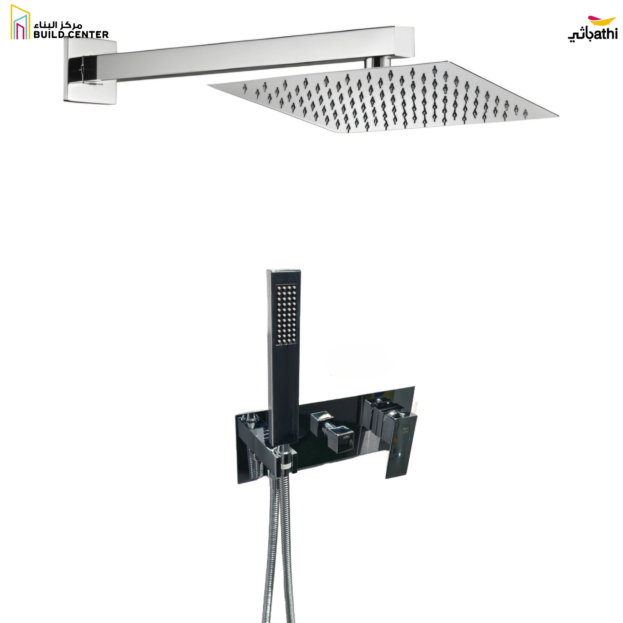 Concealed Shower Mixer - Chrome