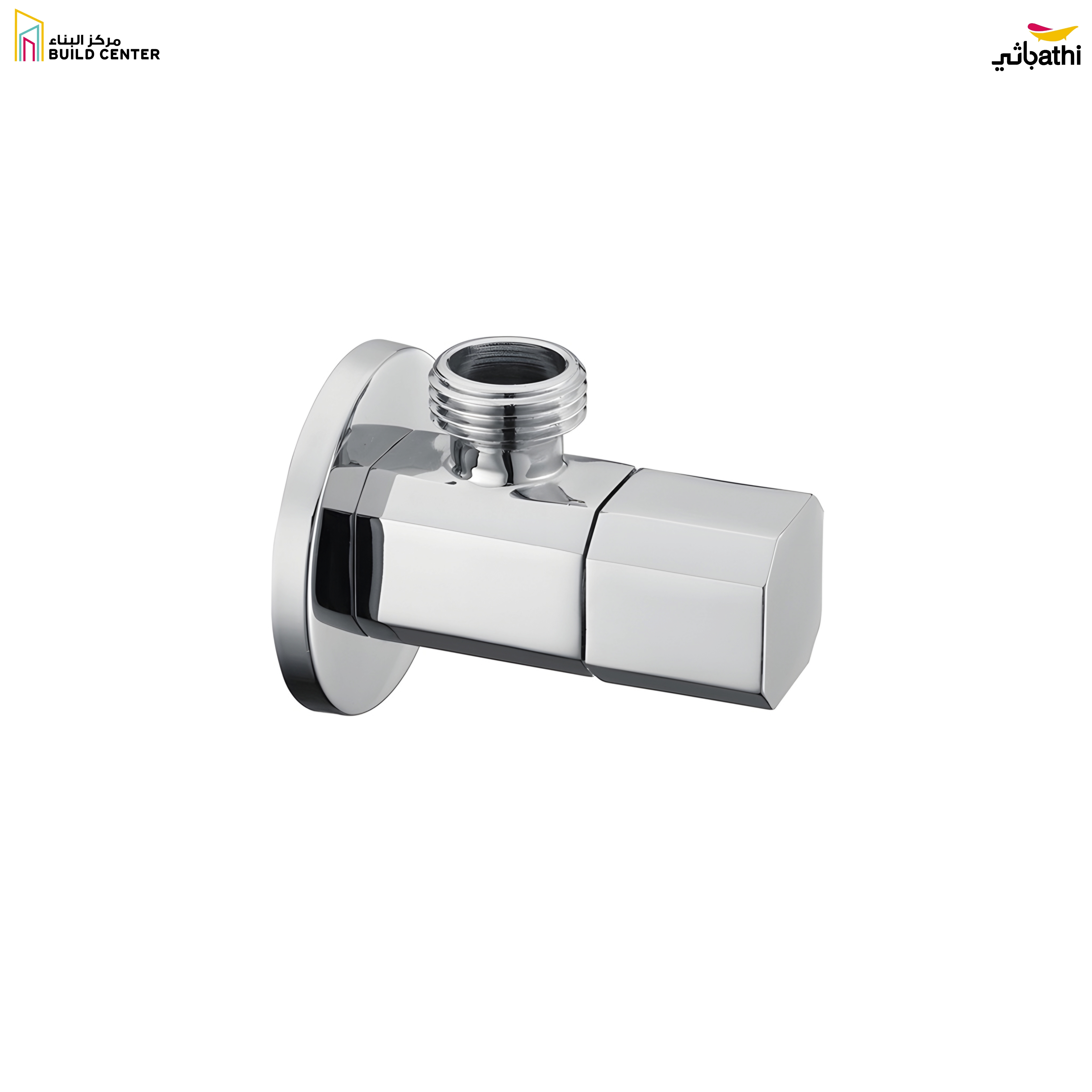 000-1 Round Brass Angle Valve Chrome - 7 Years