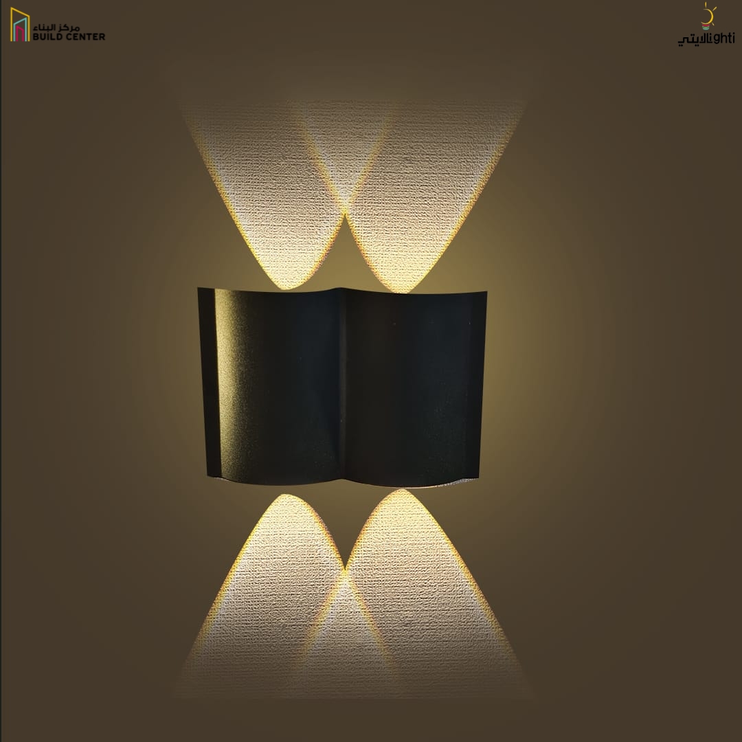 OUTDOOR LAMP 4*1W BLACK CX-LC205-4